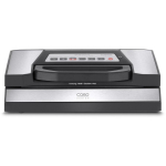 Caso Bar vaakumipakendaja VR 690 advanced 01527, 130 W, temperatuuri kontroll, must/roostevaba teras