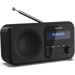 Sharp Tokyo kaasaskantav digitaalne raadio DR-P420(BK), DAB/DAB+/FM, Bluetooth 5.0, 4 x AA, must