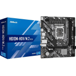 Asrock Emaplaat H610M-HDV/M.2 R2.0, 193mm, 220mm, 4 SATA 3, 1 PS/2, 1 D-Sub, 1 HDMI, 1 DisplayPort, 1 M.2, 2x DDR4, 64GB, 3200MHz