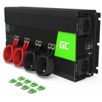 Green Cell Pinge muundur INV12, 230 V, 12V DC, 3000W, 1.7 A, must v&auml;rv