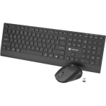 Natec 2-IN-1 KOMPLEKT STINGRAY 2 KLAVIATUUR+HIIR NZB-2315, 4000 DPI, 109 nuppu, juhtmevaba, USB, Bluetooth