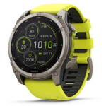 Garmin fenix 8 010-02907-21, 3.56 cm, 51 mm, 280 x 280 pikslit, Titaan, Wi-Fi, GPS, 10 ATM, 32 GB, 30 p&auml;eva