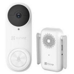 Ezviz CSDB25MP2, Akutoitega videov&auml;ravakell, 5MP, 5200mAh, IP65, H&otilde;bedane, Wi-Fi