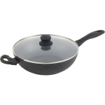 Russell Hobbs Wok RH028121EU7, 28cm, 3.5l, alumiinium, metalliline marmor, mittenematu pind, kaanega
