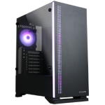 Zalman Arvutikorpus S5 Black, 2x3.5", 6x2.5", 7 pesa, 1xUSB 3.0, 2xUSB 2.0, RGB, 465x212x398mm, Must