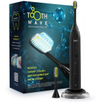 Silkn ToothWave Must TW1PE3Z001, 100-240 V, 2 min, laaditav aku, 48 000 harjaste liigutust minutis, laadimisjaam