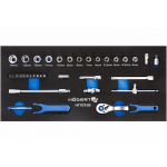 Padrunite ja otsikute komplekt narrega, HT7G126 HOGERT