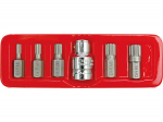 Skrūvgriežu bitu komplekts Spline M5-M12 6 gab., VOREL, 66760, CrV 6150, 30 mm