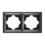 Visage rāmītis, 2 vietas, Metāliski melns, 01283400-000141, G&Uuml;NSAN