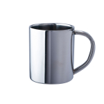 Nerūsējo&scaron;ā tērauda krūze 'Deluxe', dubultsienu dizains, R561700, BasicNature