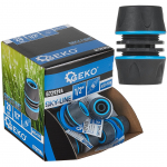 1/2" &scaron;ļūteņu savienotājs SKY-LINE, GEKO, G72939A, izturīgs plastmasas, ātra uzstādī&scaron;ana, neslīdo&scaron;a virsma