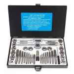 Metriliste keermestust&ouml;&ouml;riistade komplekt, SCHEPPACH, SCH-M040-1, M3-M12, 40 tk.