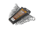 Kombineeritud mutriv&otilde;tmete komplekt, FORSTIME, FT-5121MP, 12 tk, 6-22 mm, plastist hoidik