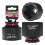 Impact socket Tvardy T00212-55 3/4" 6PT 55mm CR-MO