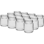 Twist-off purk BROWIN 132211 212 ml &Oslash;66 12 tk, klaas, ilma kaaneta