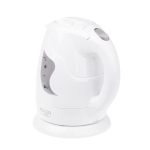 Elektriline veekeetja 850 W 1 L plastkorpus 360&deg; p&ouml;&ouml;rleva alusega valge AD08 Adler