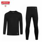 Pesso Termopesu Merino MERINO-2XL, 80% pol&uuml;ester, 20% meriinovill, 170 g/m&sup2;, must