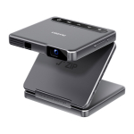 Aurzen AU-PJ-ZP001M-USDG0 Zip Projector Portatiivne kolmekordne DLP 720p 100 ANSI Lumenit 300:1 Kontrast 5000 mAh Aku Instant Peegeldus Vertikaalrežiim Hall