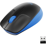 MOUSE USB OPTICAL WRL M190/BLUE 910-005907 LOGITECH