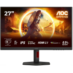 Aoc LCD monitor U27G4R 68.6 cm 4K Ultra HD 3840 x 2160 160Hz 320Hz 1ms Fast IPS Sisseehitatud USB keskjaam 3.2 Gen 1 VESA kinnitamine