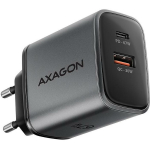 Axagon seinalaadija ACU-PQ67 67W, 2xUSB-A 30W, USB-C 67W, kiire laadimine, voolukaitse, must/hall