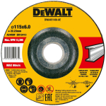 Dewalt DWA4514IA-AE metallist lihvdisk 115 mm, 6 mm, 22.23 mm, 25 tk, Alumiiniumoksiid, Lihvimiseks