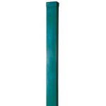 Besk Ruudukujuline post 9040348, 1.80m, 60mm, 40mm, 1.51mm, Roheline, Pulberkattega, Metall