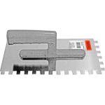 Mega Plaadihari 5617101, roostevaba terasest tera, plastmassist k&auml;epide, hambad 10x10mm, sobib plaatidele 10x10cm ja 27x13cm