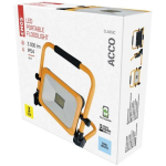 Emos LED prožektor ACCO ZS2832, 30 W, 3000 lm, IP54, kollane, k&uuml;lm valge, Li-Ion 10 000 mAh, 120&deg;, 25 000 h