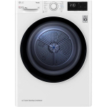 LG | Dryer Machine | RH80V3AV6N | Energy efficiency class D | Front loading | 8 kg | LED | Depth 69 cm | Wi-Fi | White