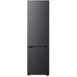 Lg k&uuml;lmik GBBSJ1CCEP, 220L, 113L, 186cm, 34dB, must, Linear Cooling, DoorCooling+, Total No Frost, Wi-Fi ThinQ