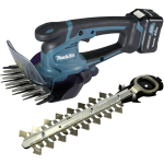 Makita muru ja p&otilde;&otilde;saste k&auml;&auml;rid UM600DSMEX, 10.8V, 2x4Ah aku, tera pikkus 329mm, l&otilde;ike laius 16cm, 2500/min