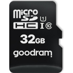 Goodram microSDHC m&auml;lukaart M1AA-0320R12, 32GB, UHS-I, 100MB/s, 10MB/s, SD adapter, l&ouml;&ouml;gikindel