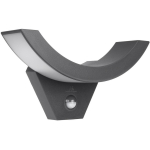 Maclean LED lamp liikumisanduriga MCE290 GR, 10W, 800LM, 4000K, IP54, must, 140&deg;, 9m, 220-240V