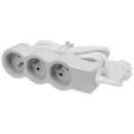 Legrand pikenduskaabel 049470, 1,5m, 3 pistikut, 16A, 230V, 3680W, ultra&otilde;huke, 90&deg; pistik