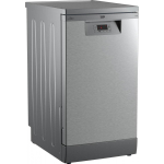 Beko N&otilde;udepesumasin BDFS15020X, 45cm, 10 n&otilde;udekomplekti, 5 programmi, 76kWh, 950l, 47dB, elektrooniline juhtimine