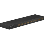 Goobay HDMI jagaja 1 kuni 8 58484, 4K 60Hz, must