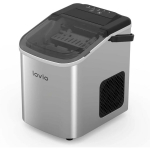 Lovio J&auml;&auml;masin LVIM001SL, 10kg/24h, 1.1L, 0.4kg, H&otilde;bedane, Roostevaba teras, Automaatne puhastus, LED indikaatorid