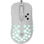 White Shark Hiir AZRAEL-W GM-5013, 7200-12800 DPI, 6 nuppu, 1.8 m, USB 2.0, valgustus, optiline