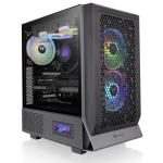 Thermaltake Arvutikorpus Ceres 300 TG ARGB CA-1Y2-00M1WN-00, 475 x 245 x 463 mm, 3 ventilaatorit, ARGB valgustus