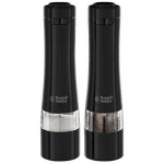 Russell Hobbs Soola ja pipra veskid 28010-56, 233mm, 60mm, 4xAA, must roostevaba teras, valgustus