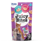INABA Juicy Bites EU704, kassitoit kreveti ja mereandidega, 3x11,3 g, teraviljavaba, suhkruvaba
