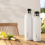 Brita sodaTRIO pudel 1046738, 650 ml, roostevaba teras, h&otilde;bedane, valge, ergonoomiline, n&otilde;udepesumasinakindel