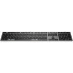 HP 720 Multi-Device laetav juhtmevaba klaviatuur, 9T5B1AA, USB+Bluetooth, 2.4GHz, 10m, QWERTY, must