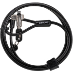 Lenovo 4Z10P40247 kaablilukk, 1,8 m, 2 v&otilde;tit, s&uuml;sinikteras, must