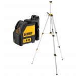 DEWALT DW088KTRI-XJ лазertase ehitus- ja paigaldust&ouml;&ouml;deks 10m 2 joont isetasanduv magnetkinnitus