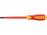 Elektriku kruvikeeraja isoleeritud 1000 V rist Pozidriv PZ3x150 mm S2 k&otilde;vadus 56&ndash;60 HRC libisemiskindel k&auml;epide YT-28263 Yato