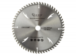 Geko TCT ringsaagiteras G78061, 230mm, 22mm, 60 hambad, volframi karbiidist hambad, kvaliteetne terasest s&uuml;damik