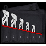 Uzgriežņu uzgriežņu komplekts, KNIPEX, 00 19 55 S4, 340 x 130 x 54 mm, 1,925 g