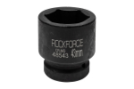 J&otilde;upadrun ROCKFORCE RF-48543, 43 mm, 1"DR, 6-kant, CrMo teras